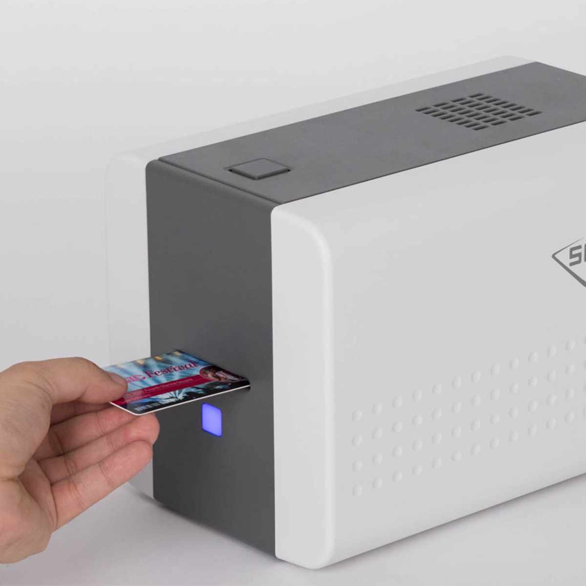 IDP SMART-21S ID Card Printer Kit, Single-Sided